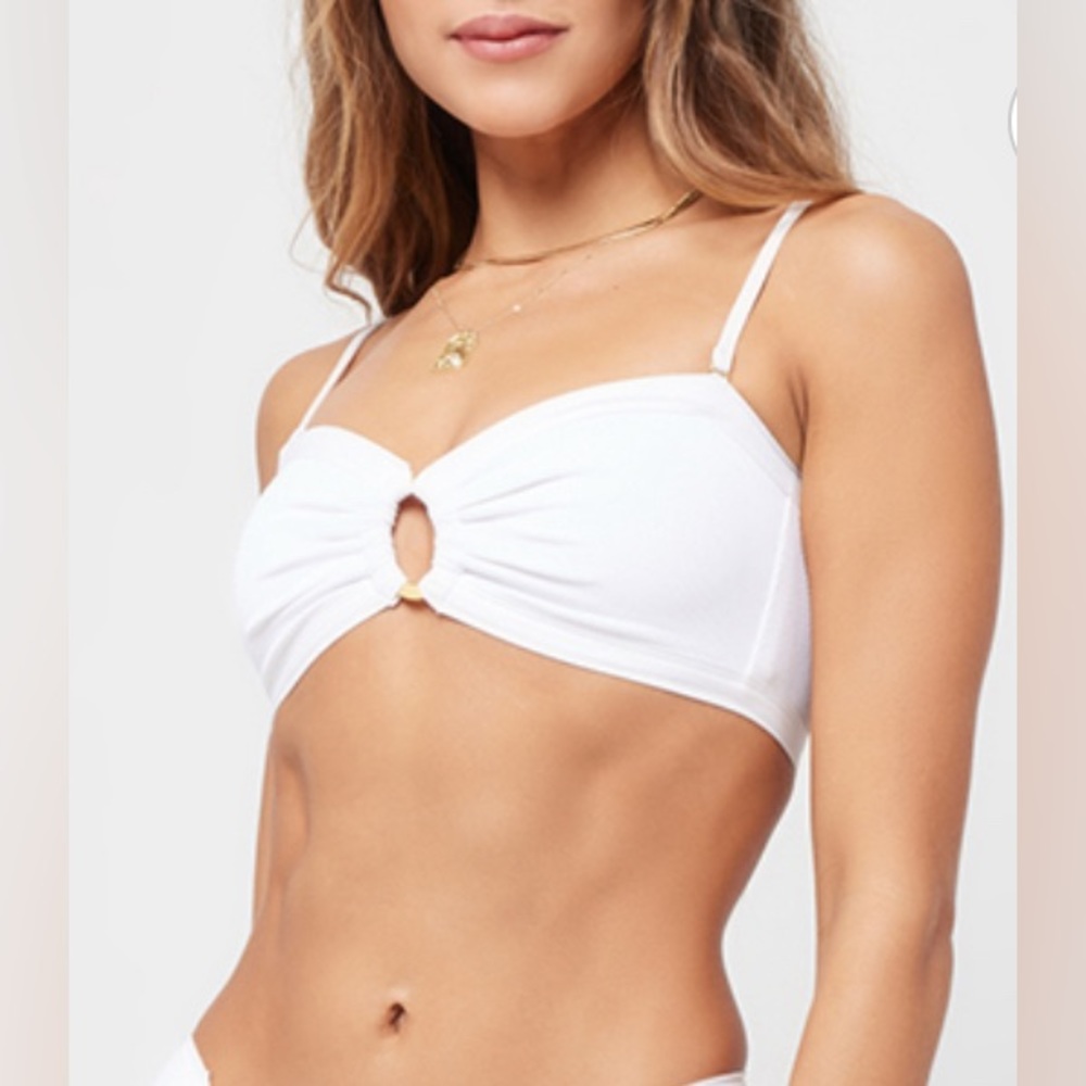 ⭐️⭐️ L*SPACE Maya top white NWT S
